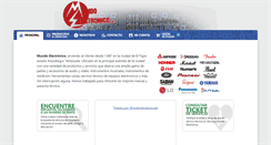 Desktop Screenshot of melectronico.com